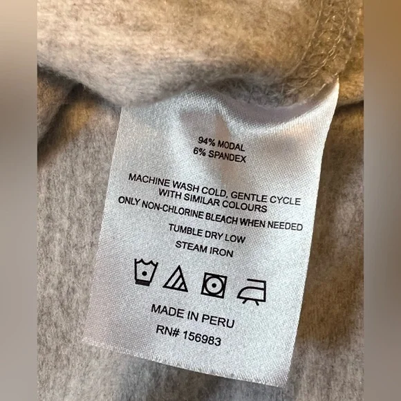 Evereve Short Sleeve Modal Sweatshirt - Picture 5 of 5